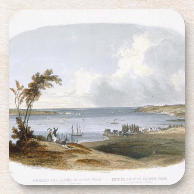 Entry to the Bay of New York taken from Staten Isl Coaster (Front)