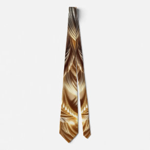 Entwined Gold Neck Tie