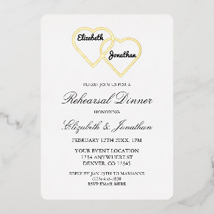 Entwined Hearts Rehearsal Dinner