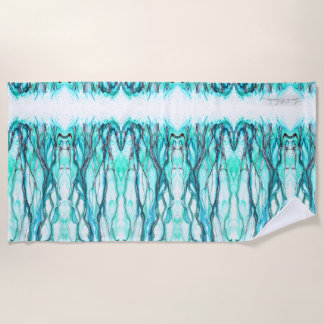 "Entwined in the Line" Beach Towel