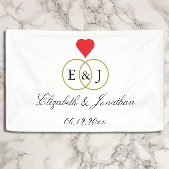 Entwined Rings Wedding Banner (Creator Uploaded)