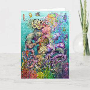 Entwined Tentacles Card