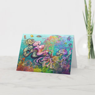 Entwined Tentacles Card
