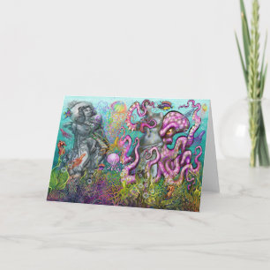 Entwined Tentacles Card