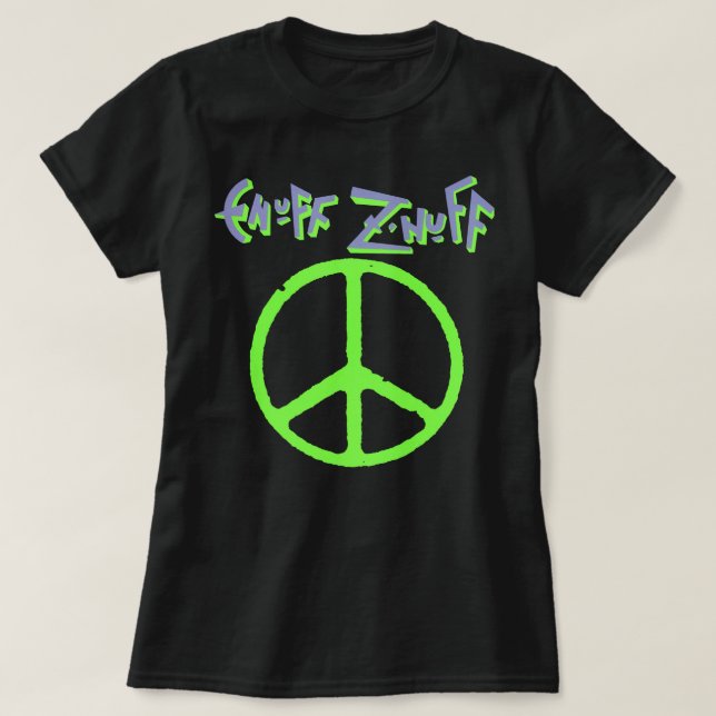 Enuff Z Nuff American Rock Band 1989 Album Logo De T-Shirt (Design Front)