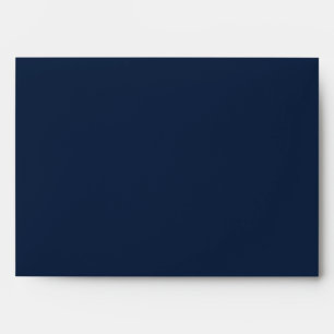 Envelope A7 Greeting Card Navy Blue