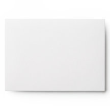 Envelope A7 White Return Address