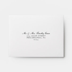 Envelope - Classic Return Address