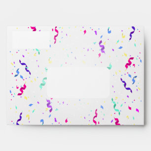 Envelope Confetti White