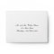 Envelope for RSVP Card Wedding Invitation