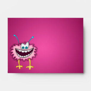 Envelope Pink Purple Cartoon Creature Animation