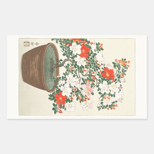 ENVELOPE SEAL : JAPANESE WOODBLOCK : OHARA KOSON (Front)