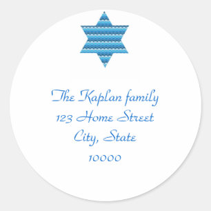 Envelope Seal Jewish Hebrew Star of David