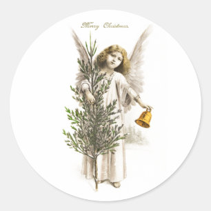 ENVELOPE SEAL : VINTAGE CHRISTMAS ANGEL