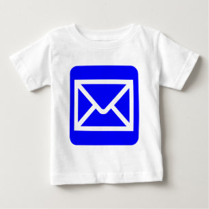 Envelope Sign - Blue Baby T-Shirt