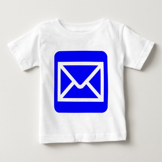 Envelope Sign - Blue Baby T-Shirt (Front)