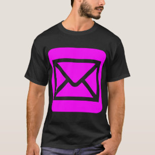 Envelope Sign - Magenta T-Shirt