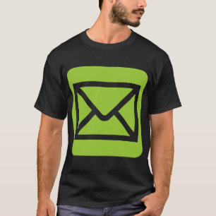 Envelope Sign - Martian Green T-Shirt