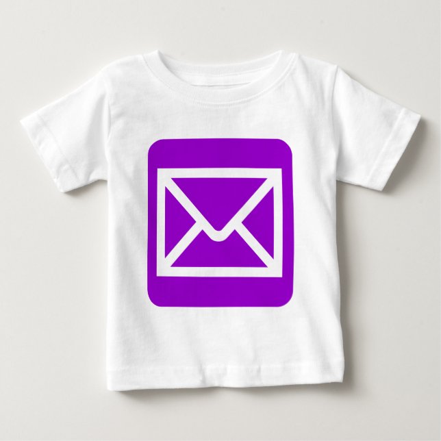 Envelope Sign - Orange Baby T-Shirt (Front)