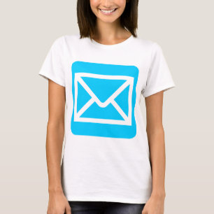 Envelope Sign - Sky Blue T-Shirt