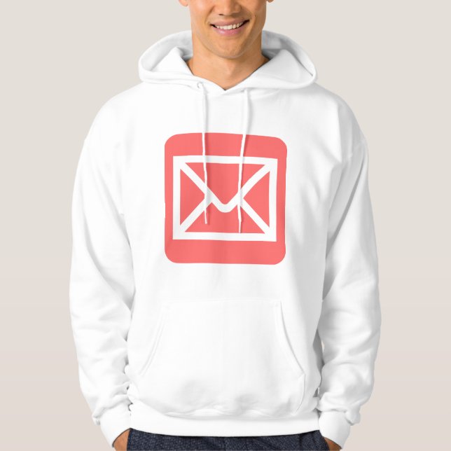 Envelope Sign - Tropical Pink Hoodie (Front)
