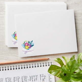 Envelope with Flowers
