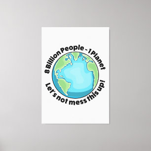 Enviroment Logo Canvas Print