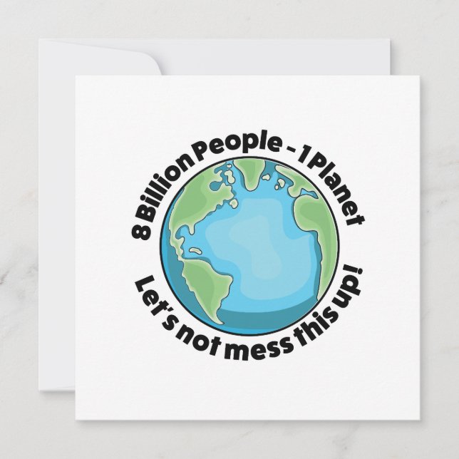 Enviroment Logo Invitation (Front)