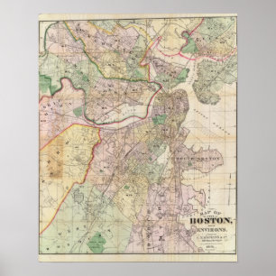 Environment of Boston Poster