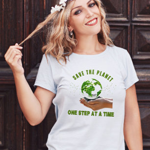 Environment Sustainability "Save the Planet" T-Shirt