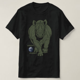 Environmental Awareness Green Planet T-Shirt