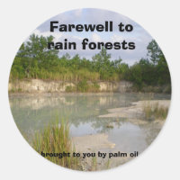 Environmental Conservation - Rain Forest stickers