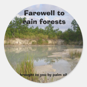 Environmental Conservation -  Rain Forest stickers