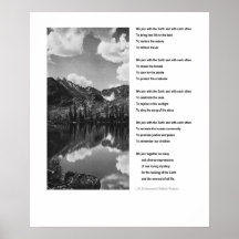 Environmental Earth Day  inspirational poster