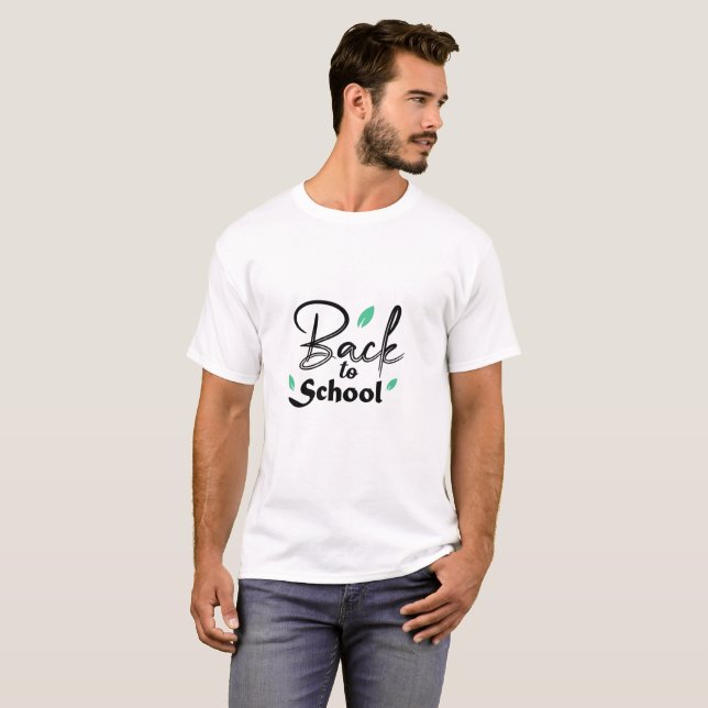 Environmental Education Growth Mindset Poster T-Shirt (Front Full)