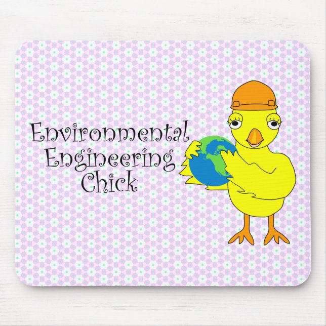 Environmental Engineering Chick Mouse Mat (Front)