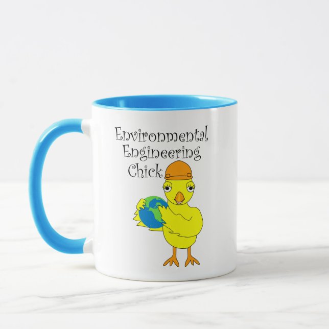 Environmental Engineering Chick Mug (Left)