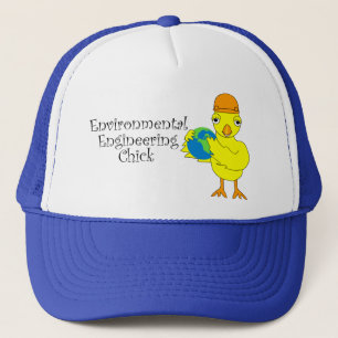 Environmental Engineering Chick Trucker Hat