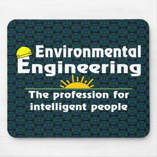 Environmental Engineering Genius Mouse Mat (Front)