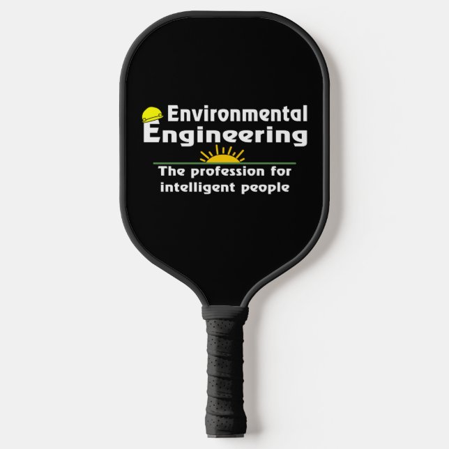 Environmental Engineering Genius Pickleball Paddle (Front)