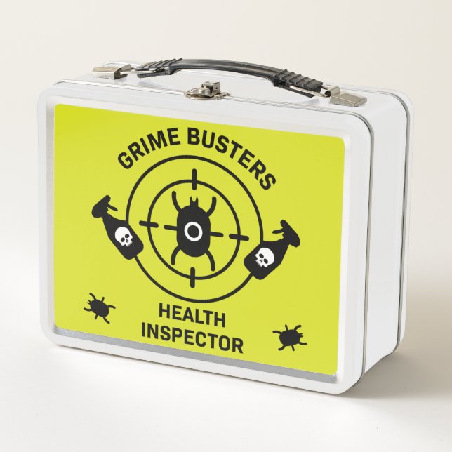 Environmental Health Officer  Metal Lunch Box (Front)