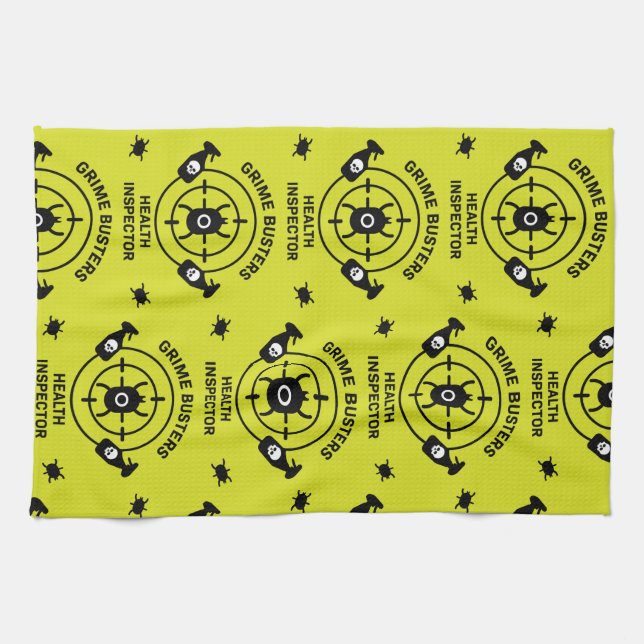 Environmental Health Officer  Tea Towel (Horizontal)