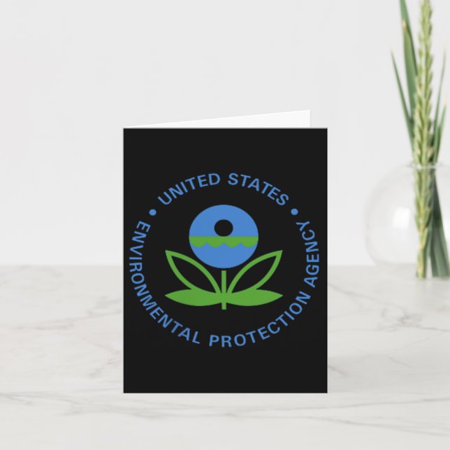 Environmental Protection Agency Epa Global Warming Card (Front)