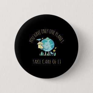 Environmental Protection Climate Change There Is N 6 Cm Round Badge