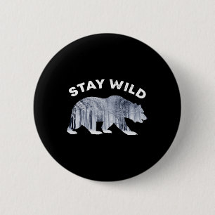 Environmental Protection Climate Protection Bear T 6 Cm Round Badge
