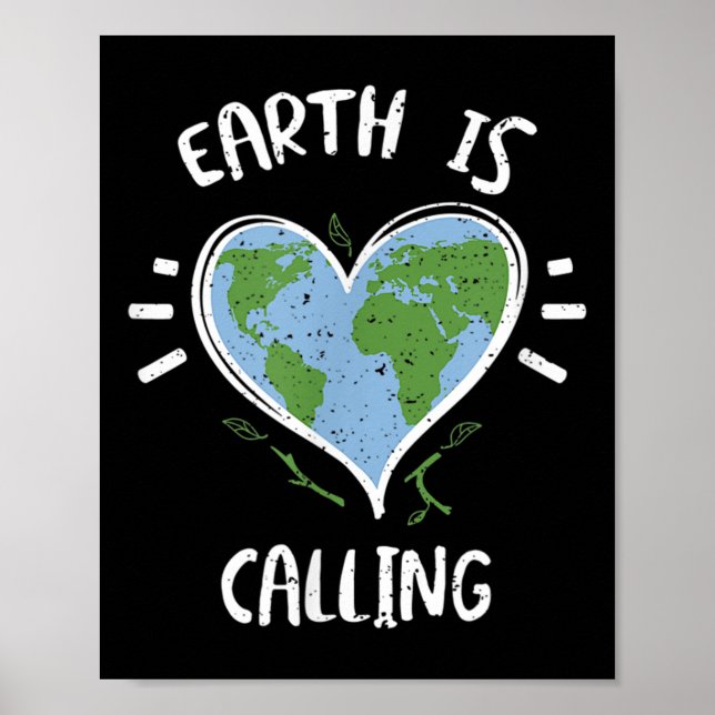 Environmental Protection_ Earth Is Calling - Earth Poster (Front)