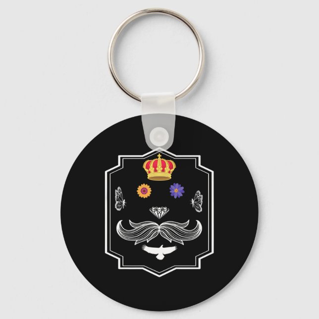 Environmental Protection, Flowers, Animals, Save N Key Ring (Front)