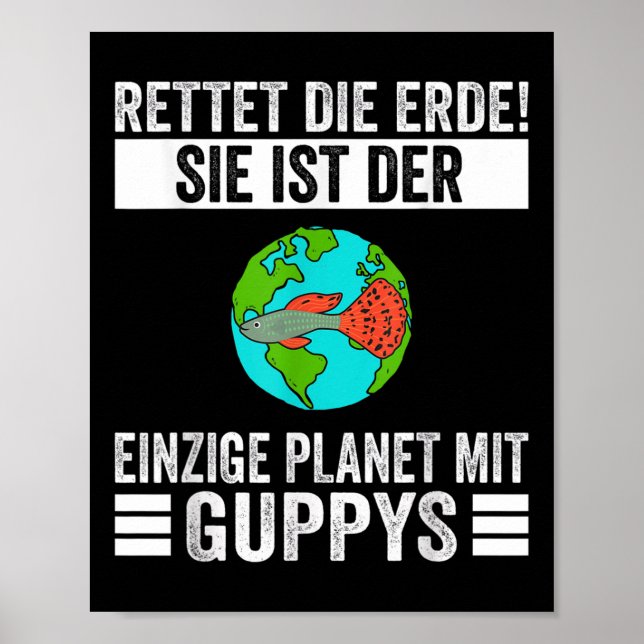 Environmental Protection Guppy  Poster (Front)