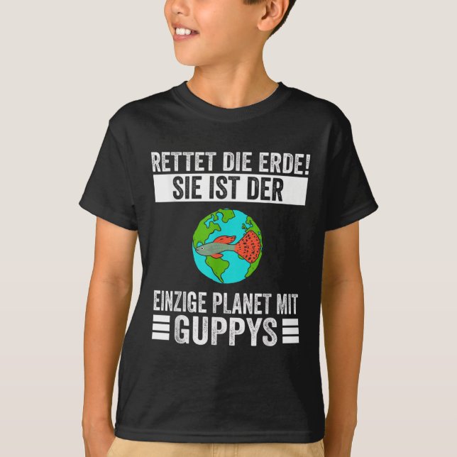 Environmental Protection Guppy  T-Shirt (Front)
