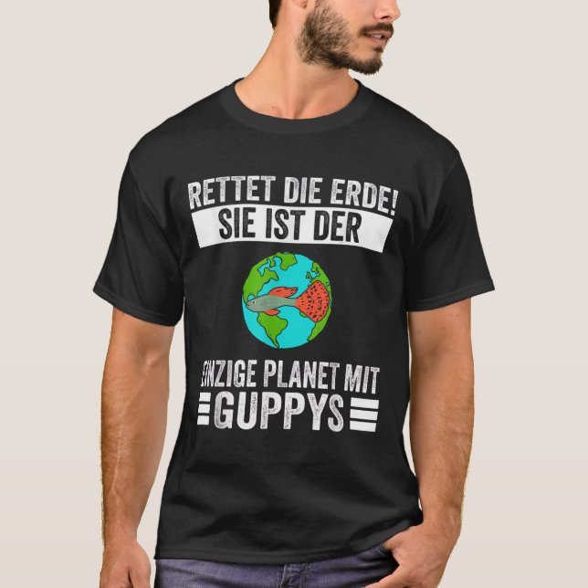Environmental Protection Guppy  T-Shirt (Front)